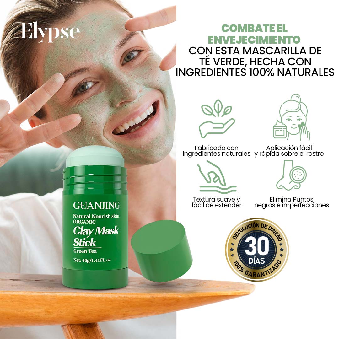 Mascarilla Máscara Facial De Limpieza Té Verde