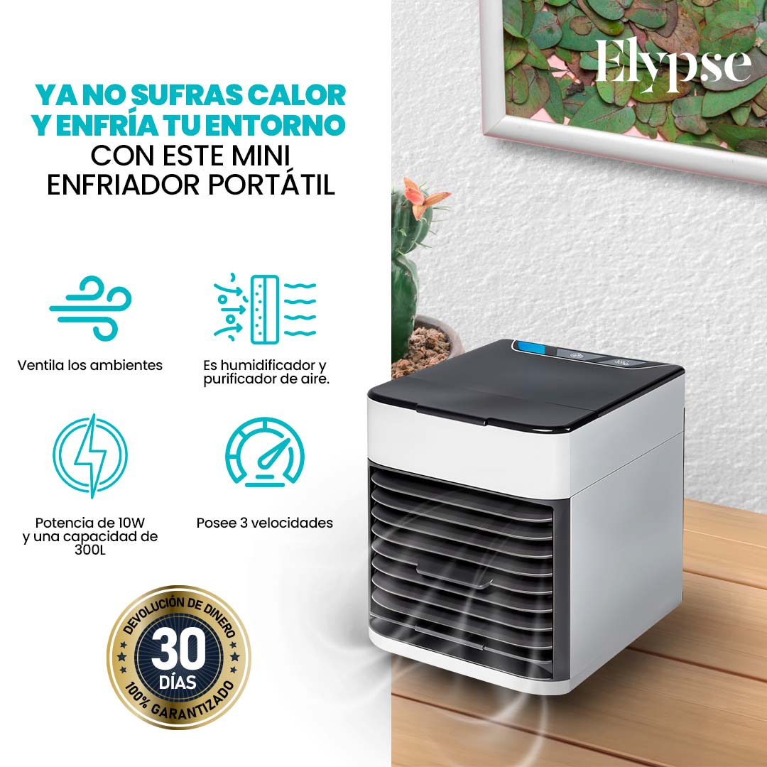 Mini Enfriador Portátil Aire Acondicionado